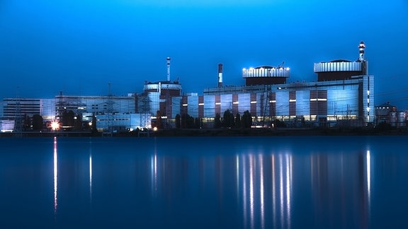 Atomkraftwerk in Juschnoukrajinsk in der Südukraine