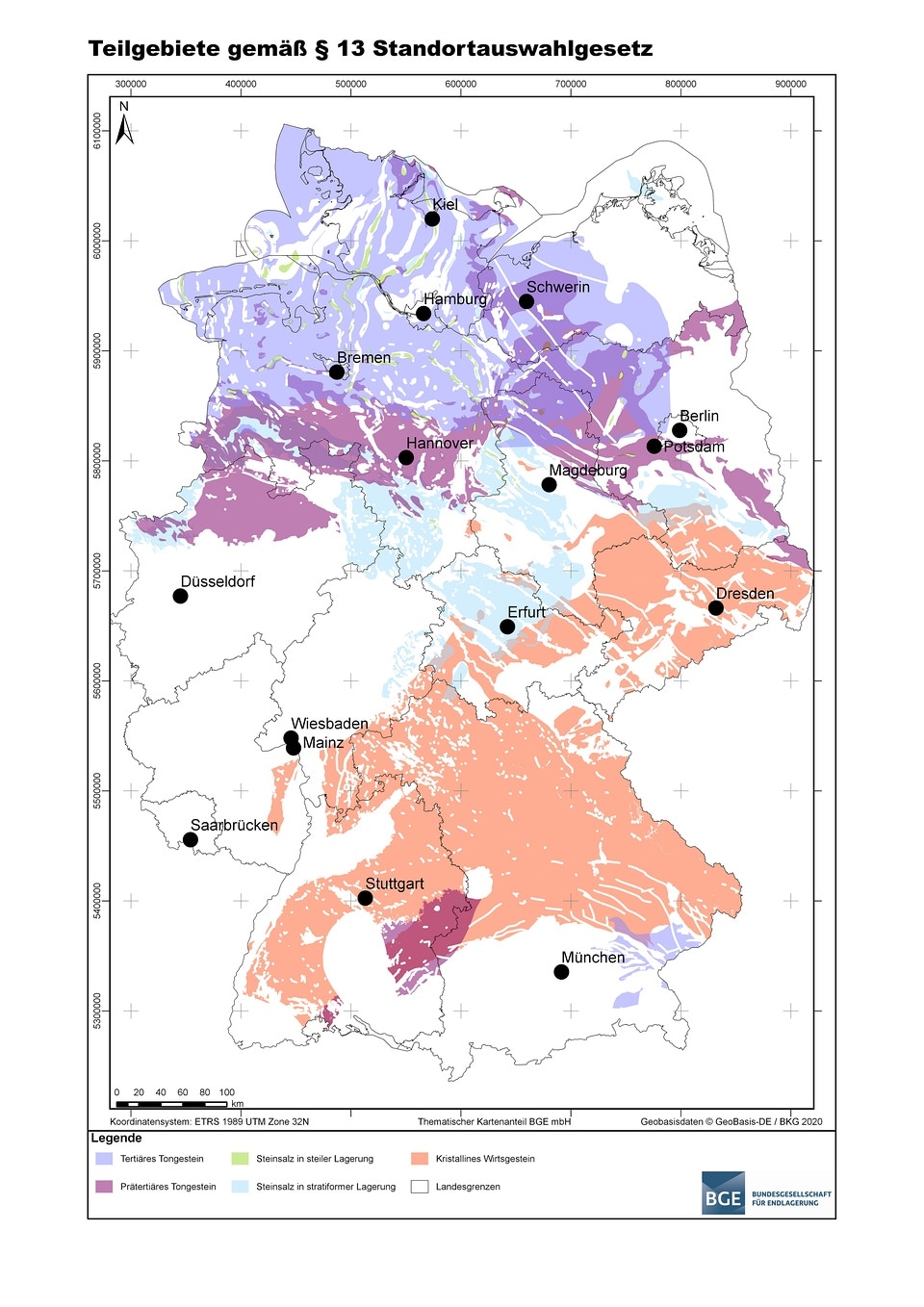 Atommull 90 Potenzielle Endlager Regionen Mdr De