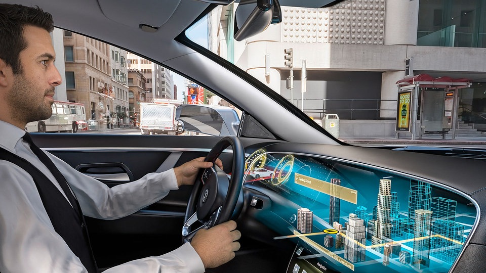 Digital und futuristisch: Das Auto-Cockpit der Zukunft