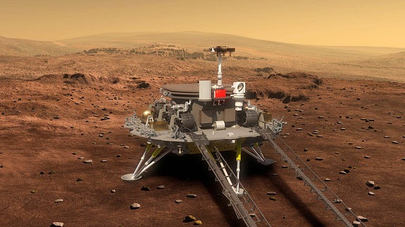 China, Mars Mission - Sonde Rover
