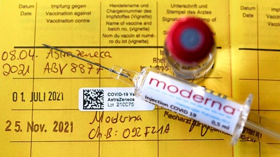 Booster Impfung MODERNA
