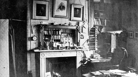 Charles Darwins Arbeitszimmer