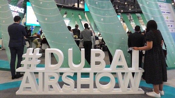 Eindrücke von der Dubai Airshow 2023.