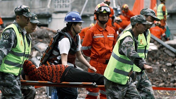 Erdbeben Training Sichuan