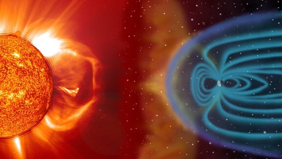 Das Magnetfeld der Sonne und die Freisetzung von Plasma wirken sich direkt auf die Erde und den Rest des Sonnensystems aus