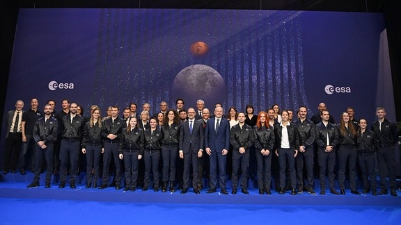 Gruppenfoto von ESA Mitarbeitern