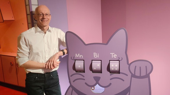 Quantenphysiker Matthias Vojta im Escape Room Katze Q