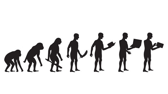 Evolution, vom Affen zum Menschen