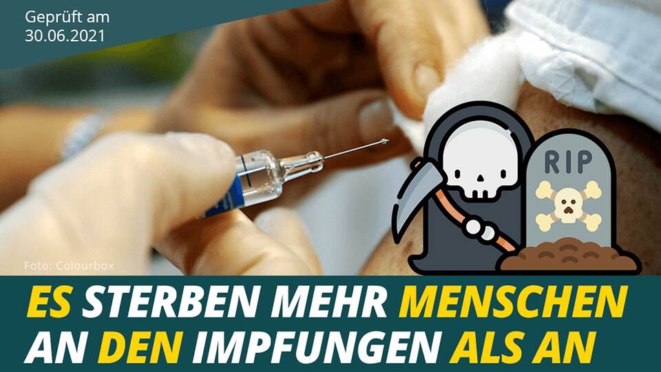 Stimmt Nicht: Es Sterben Mehr Menschen An Den Impfungen Als An Covid-19 ...