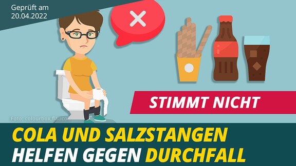 Faktencheck: Hilft Cola gegen Durchfall?