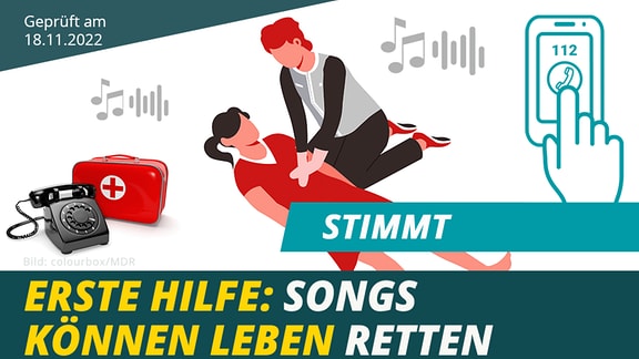 "Erste Hilfe: Sings können Leben retten."