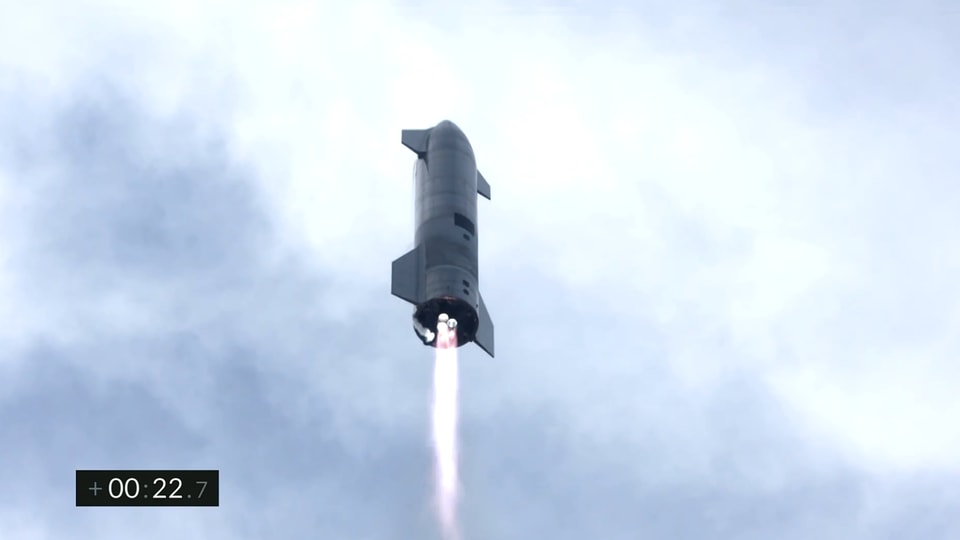 SpaceX Starship SN10 - auch Musks Mondrakete kann jetzt ...