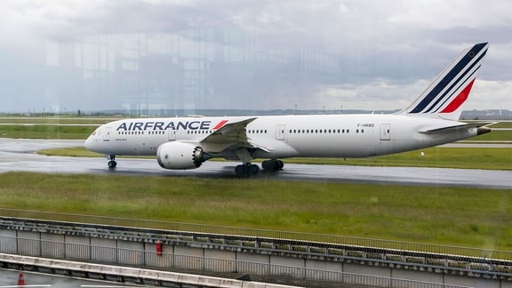 Air France Maschine auf Flughafen 