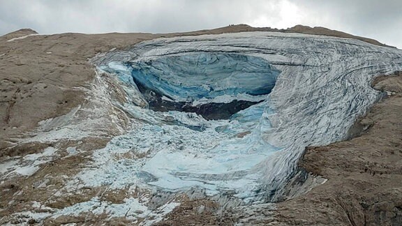 Marmolada Gletscher