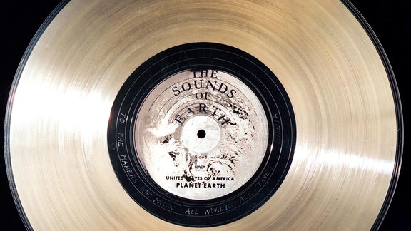 Goldene Schallplatte Display