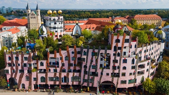 Hundertwasserhaus in Magdeburg
