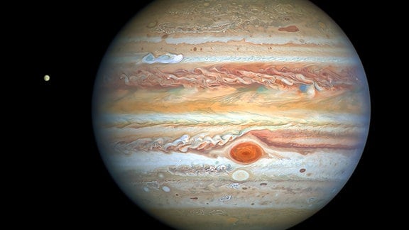 Jupiter / Hubble Kalender - August