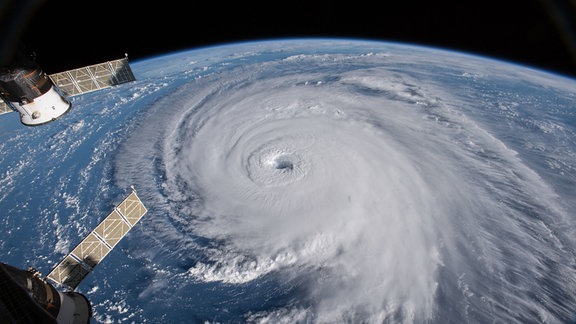 Satellitenaufnahme zeigt Hurrican Florence