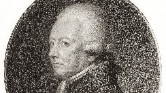 Jean-Georges Noverre, 1727-1810, in zeitgenössischer Darstellung