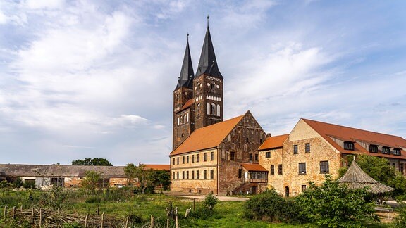 Das Kloster Jerichow mit Stiftskirche in Jerichow (Sachsen-Anhalt)