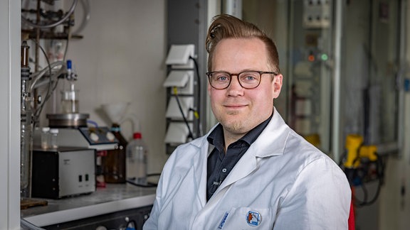 Prof. Dr. Johannes Teichert von der TU Chemnitz