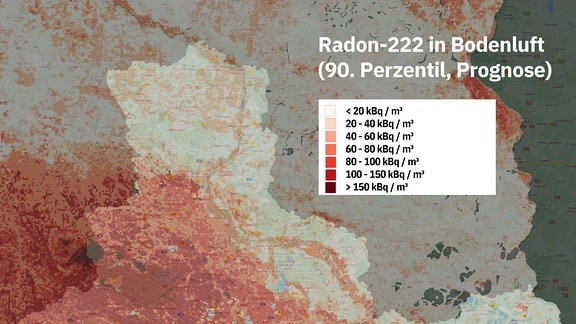 Radon-222 in Bodenluft