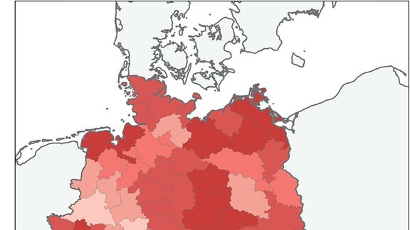 Vermeidbare Sterbefälle je 100.000 Einwohner im deutschsprachigen Raum