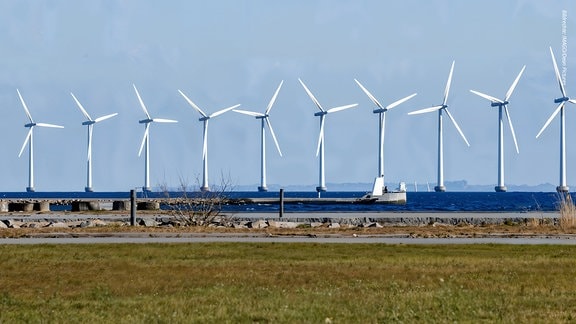 Windräder in Dänemark