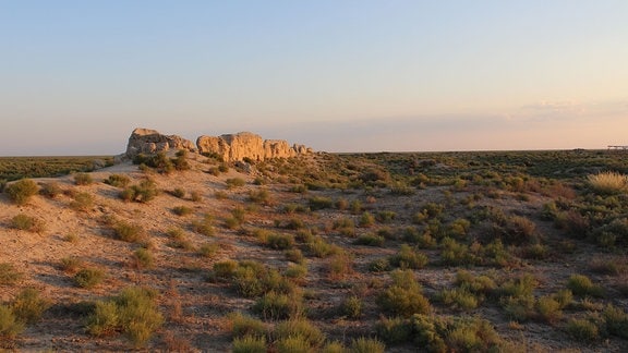 Felsen in einer Wüste