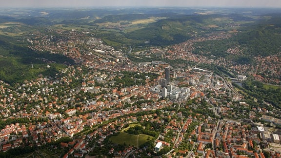Luftbild Jena, 2017
