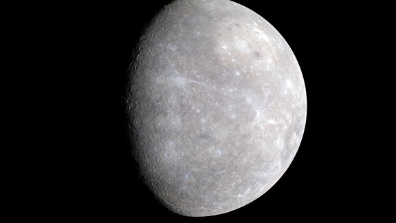 Das ist Merkur, der innerste Planet unseres Sonnensystem.