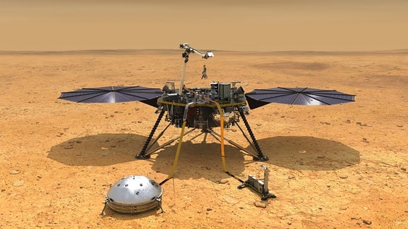 NASA Raumsonde Insight auf dem Mars