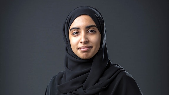 Hessa Al Matroushi, wissenschaftliche Leiterin der arabischen Mars-Mission Hope Probe