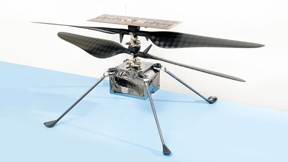 Der Mars-Hubschrauber Ingenuity von der US-amerikanischen Weltraumbehörde NASA