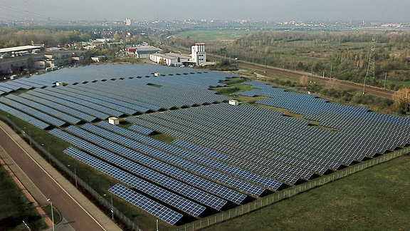Bruckdorf Photovoltaikanlage bei Halle