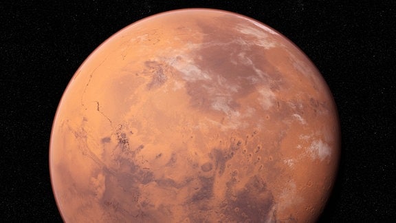 Illustration des Planeten Mars.
