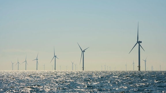 Offshore-Windpark in Zeeland Niederlande