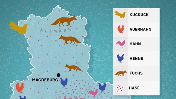 Vor 100 Jahren brachten in Mitteldeutschland verschiedene Tiere die Ostereier. 