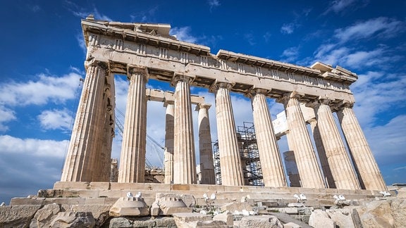 Parthenon der Akropolis in Athen