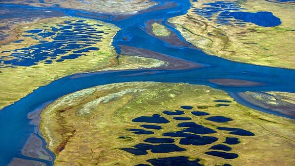 Kongakut Fluss in Alaska