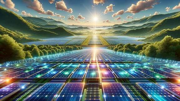 Symbolbild Perowskit-Solarzellen