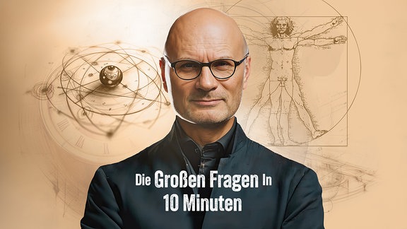 Karsten Möbius, Wissenschaftsjournalist für MDR WISSEN. Text: Die großen Fragen in 10 Minuten