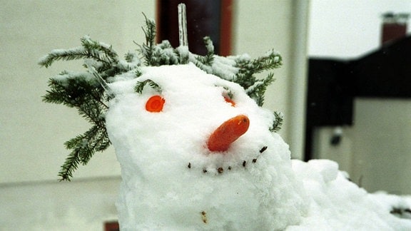 Ein Schneemann 