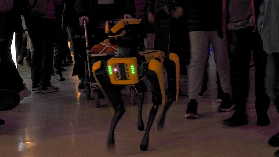 Silbersalz 23 Science & Media Festival: Der vierbeinige Roboter-Hund auf dem Silbersalz