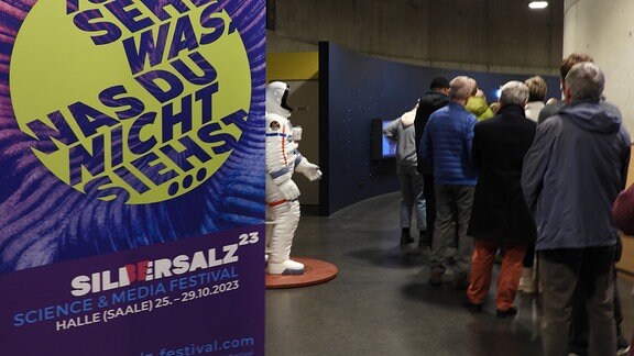 Veranstaltung im Planetarium in Halle am zweiten Tag von Silbersalz 23: 