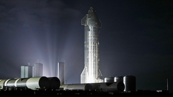 Das SpaceX-Raumschiff Starship 25