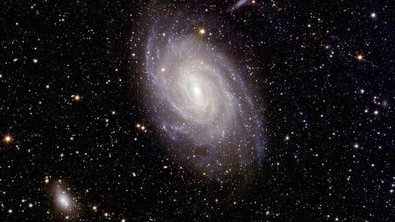 Spiralgalaxie NGC 6744 aufgenommen von Weltraumteleskop Euclid