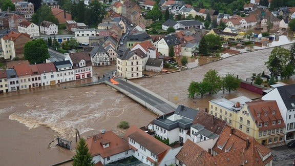 Hochwasser der Zwickauer Mulde, 2013