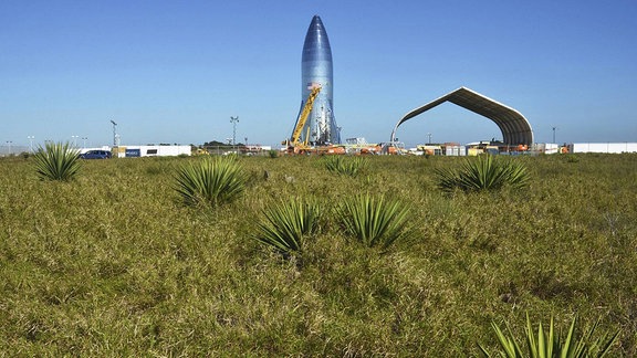 Starship der Firma SpaceX in Texas