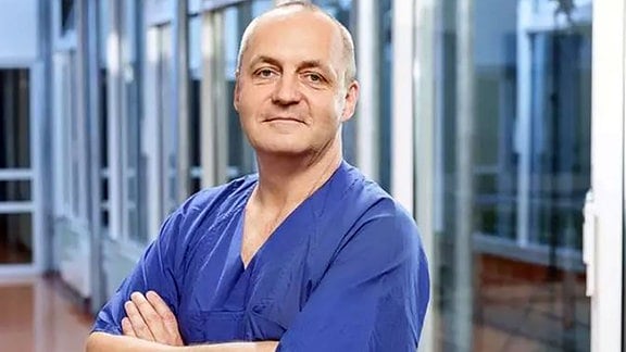 Dr. Sven Seeger, Chefarzt der Klinik für Geburtshilfe am Krankenhaus St. Elisabeth und St. Barbara